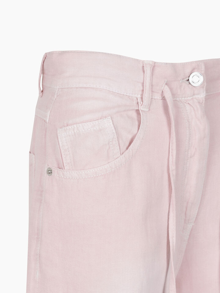 BERMUDA - sisley k jeans shorts - Pink | Sisley K image number 3